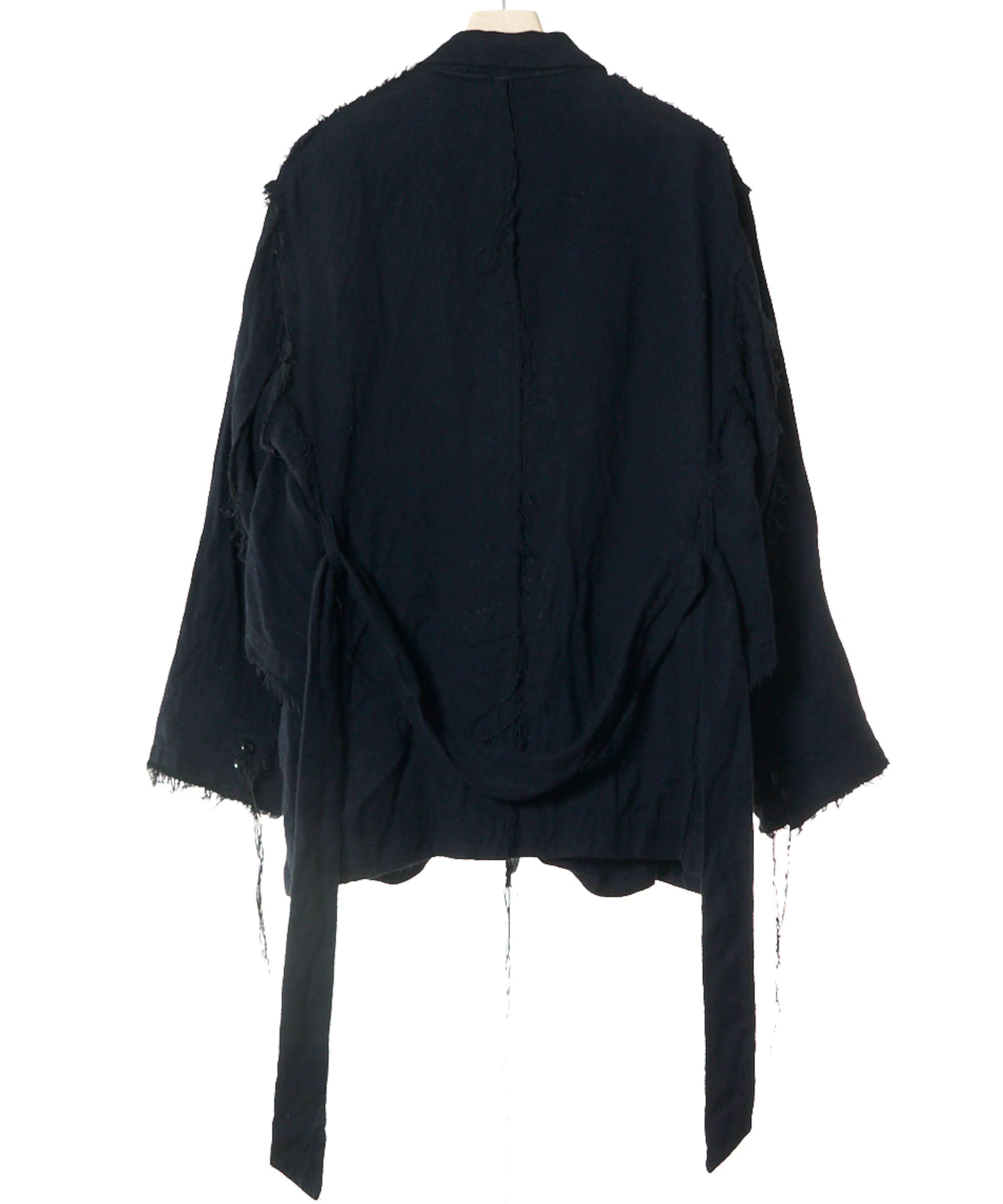 Midorikawa / MID25AW-JK02 CUT OUT JACKET (BLACK) | AfterSchool