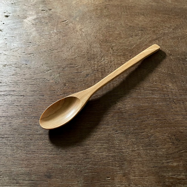木製スプーン(メンガ) S oval 2cm x 11cm