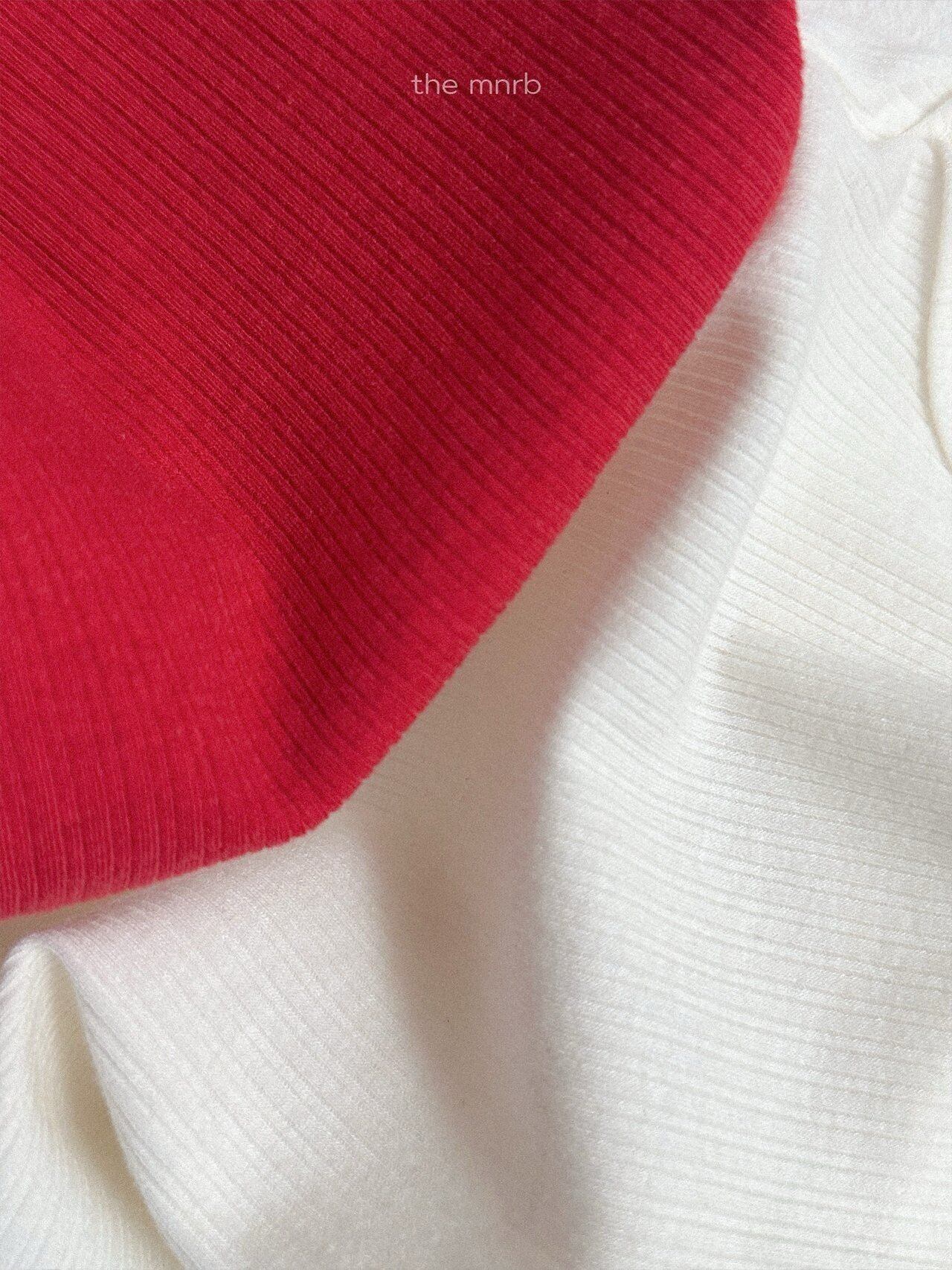 【即納/90size】スナップボタンTシャツ/  minirobe