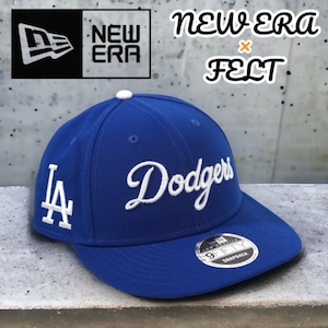 ●NEWERA × FELT 9FIFTY Los Angeles Dodgers STITCH CAPS / ロサンゼルスドジャース ベースボールキャップ 大谷翔平 ドジャーブルー 山本由伸 ニューエラ MLB