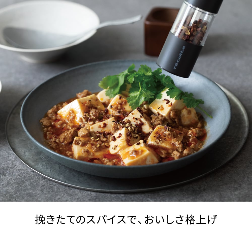 ノベルティ付き】［限定カラー］レコルト 電動 ソルト＆ペッパー