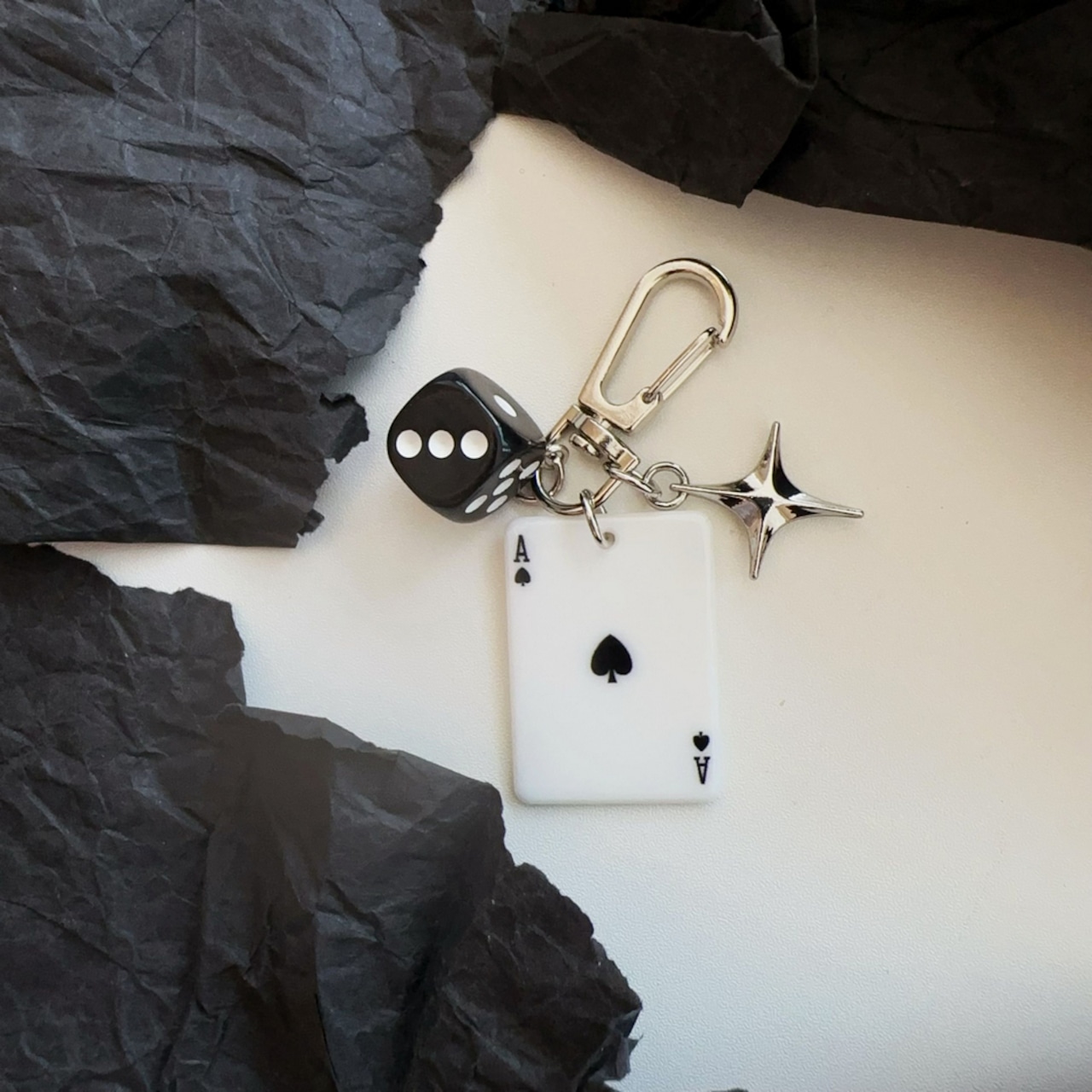 トランプ キーホルダー G176