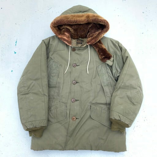 40's EDDIE BAUER USAAF B-9 フライトジャケット 43年~44年 ダウン