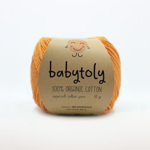babytoly / Organic Cotton Yarn / MARIGOLD