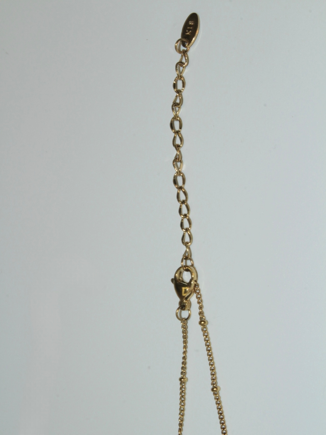 Maria Coin × CZ Cross Necklace
