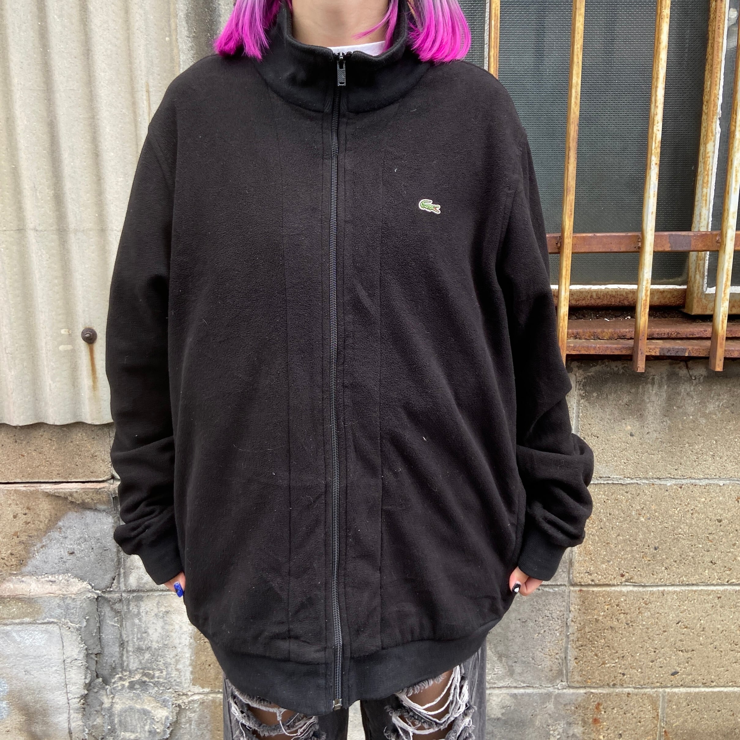 LACOSTE フレンチラコステ フリースジャケット メンズXL相当 古着