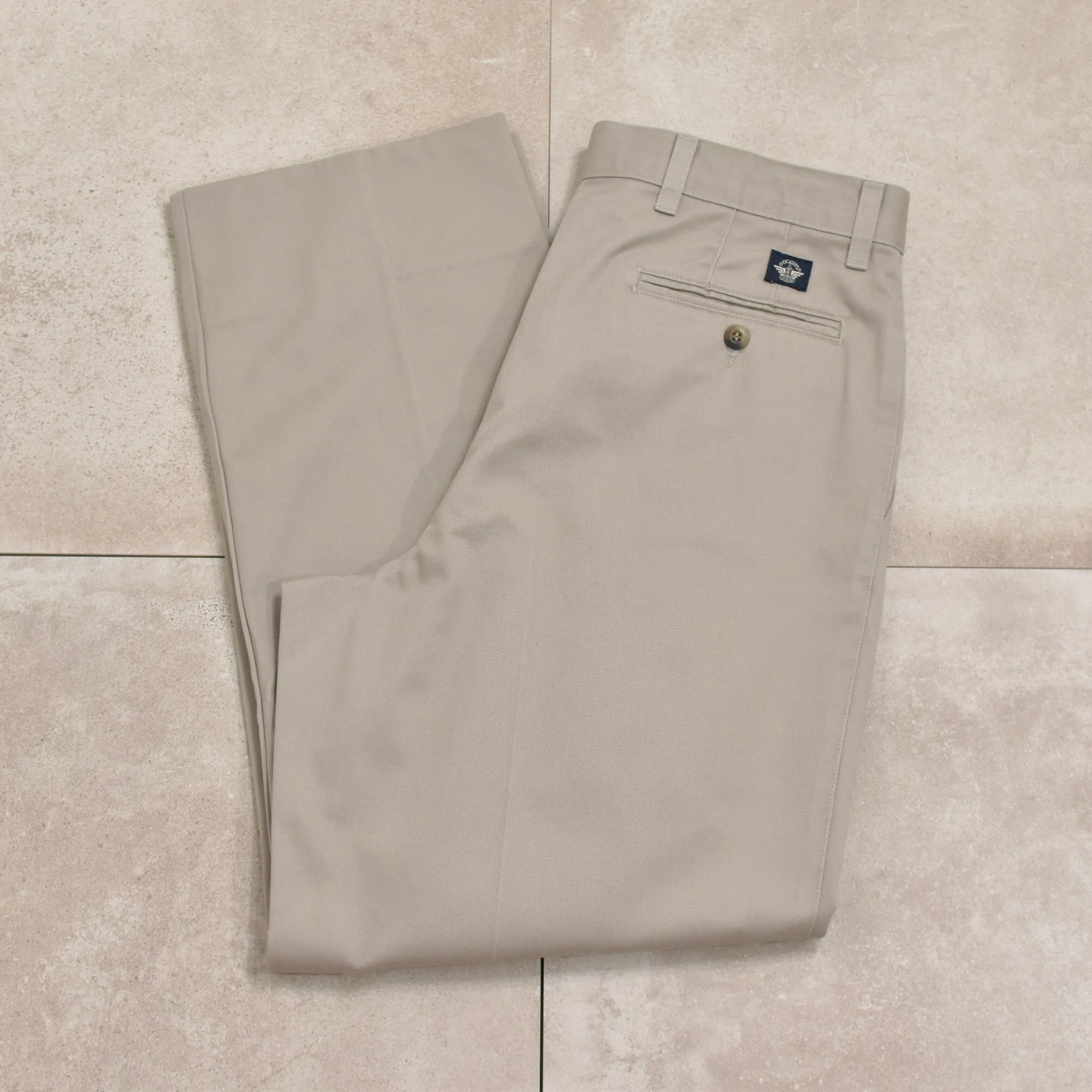 【着画あり】00s Dockers two-tuck wide slacks 00s USA DOCKERS 2tuck slacks | 古着屋 grin days memory 【公式