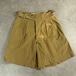 40s 50s イギリス軍 グルカショーツ ベージュ 実物 ハーフパンツ