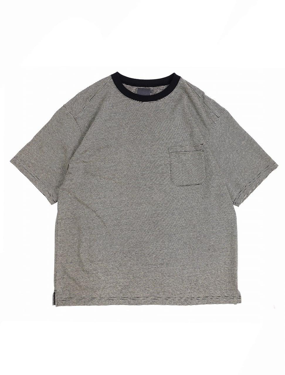 Cotton Hemp Pin Border S/S Tee