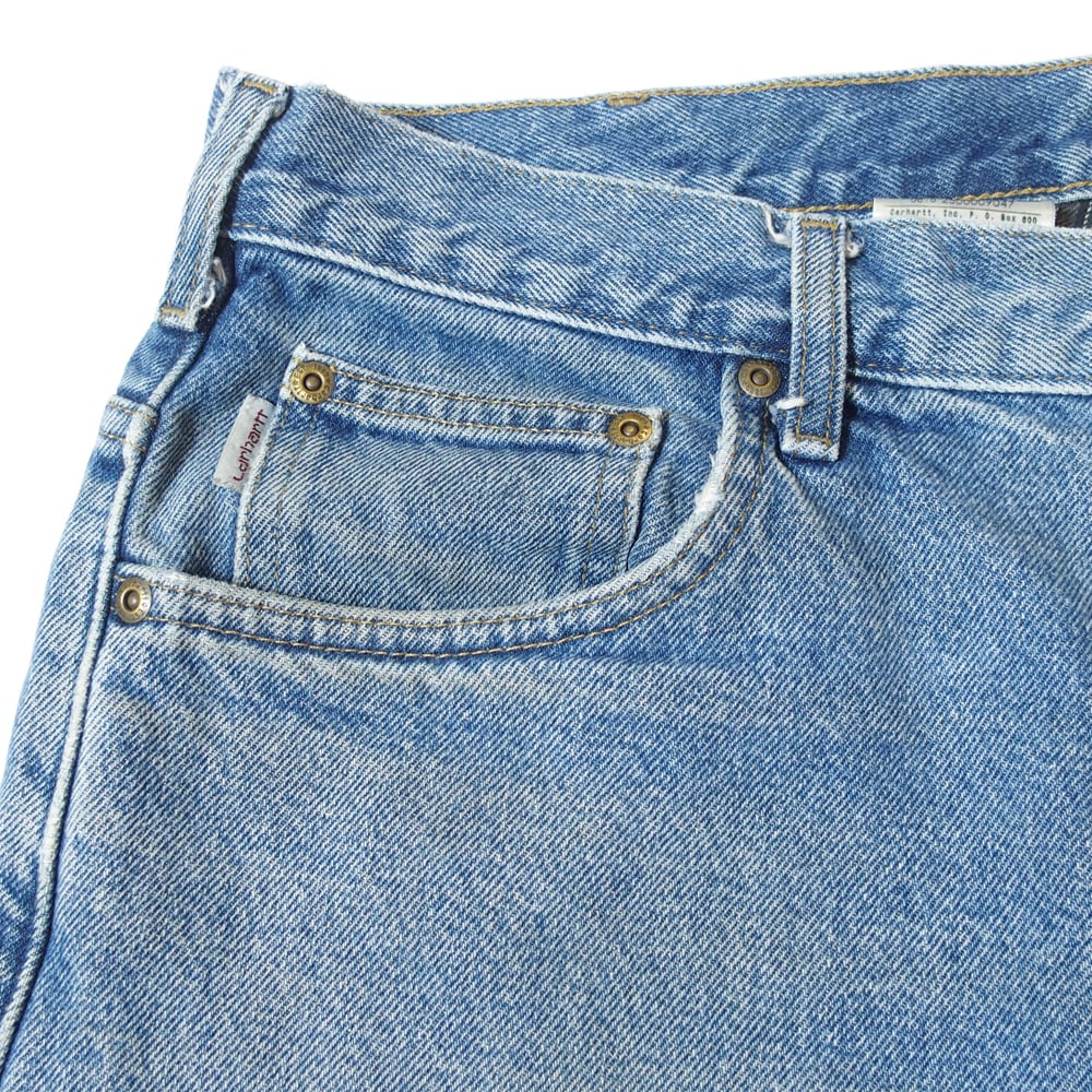 カーハート Carhartt デニムパンツ 裏地付き リラックスフィット 34×32