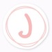 アルファベットステッカーJ たいぷ(らふらんげいじ)