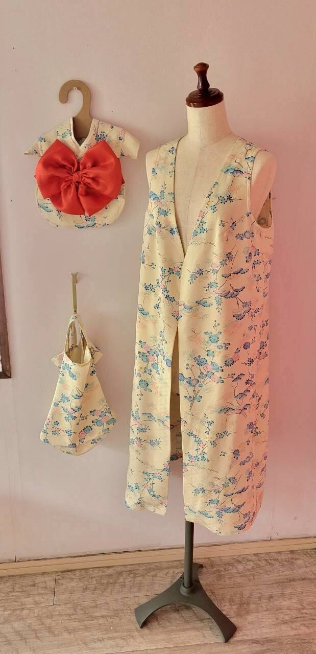 着物でおそろ【ペット服】