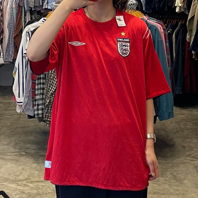 【ENGLAND/イングランド】UMBRO/アンブロ　サッカーシャツ