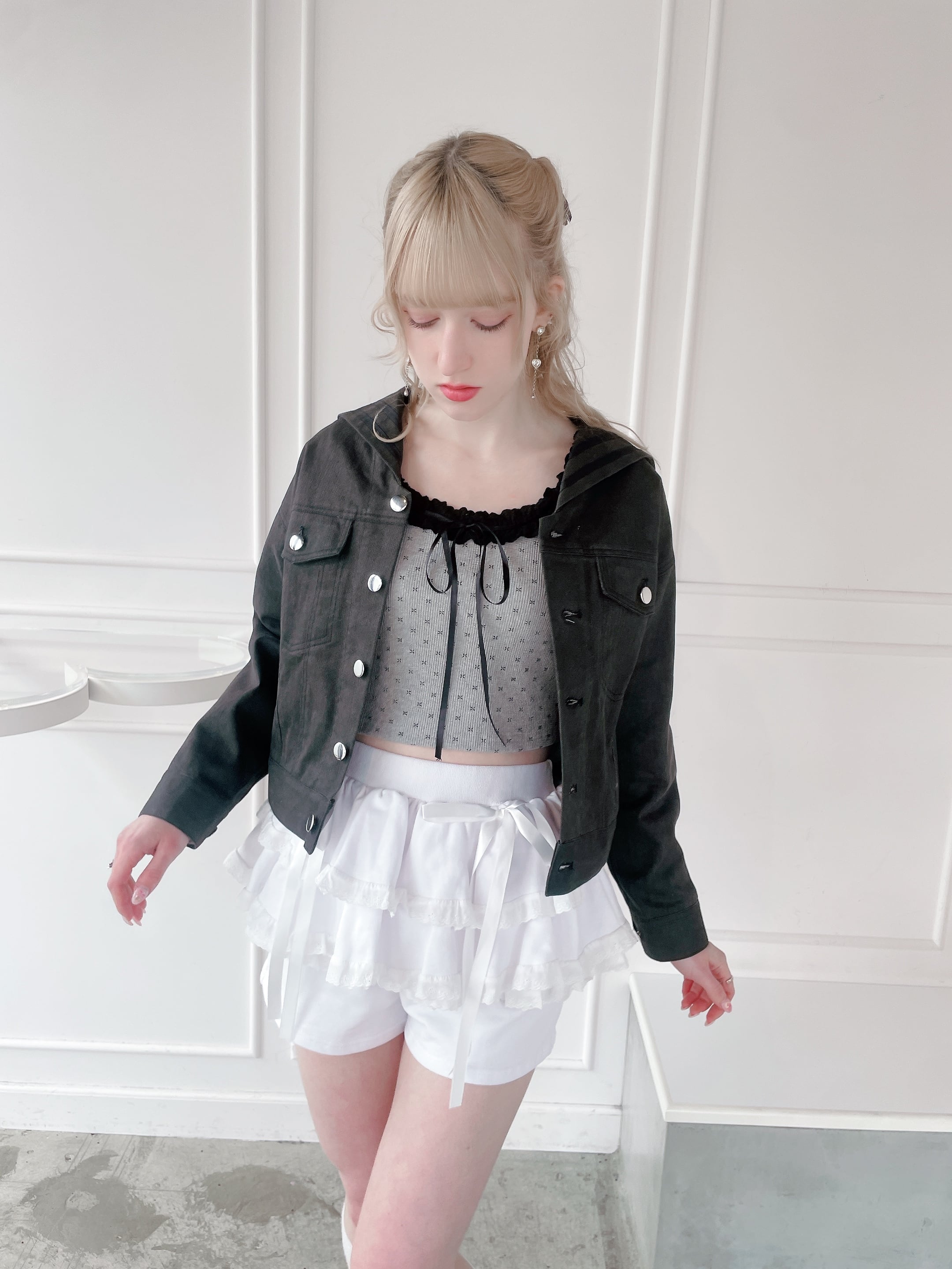ペプラムスウェットレースショートパンツ | lilLilly official webstore