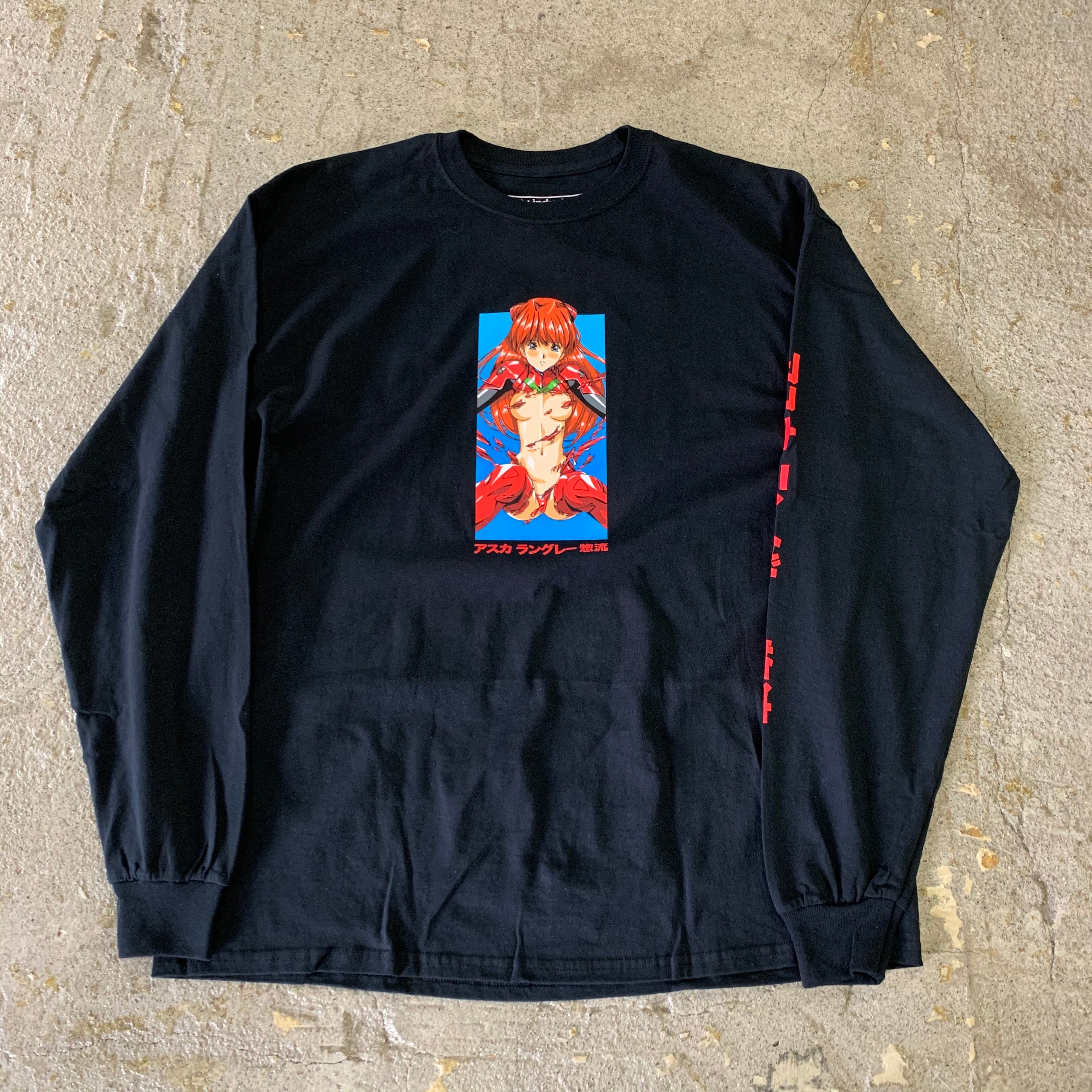 NEW!! hook ups "ASKA" L/S T-shirt