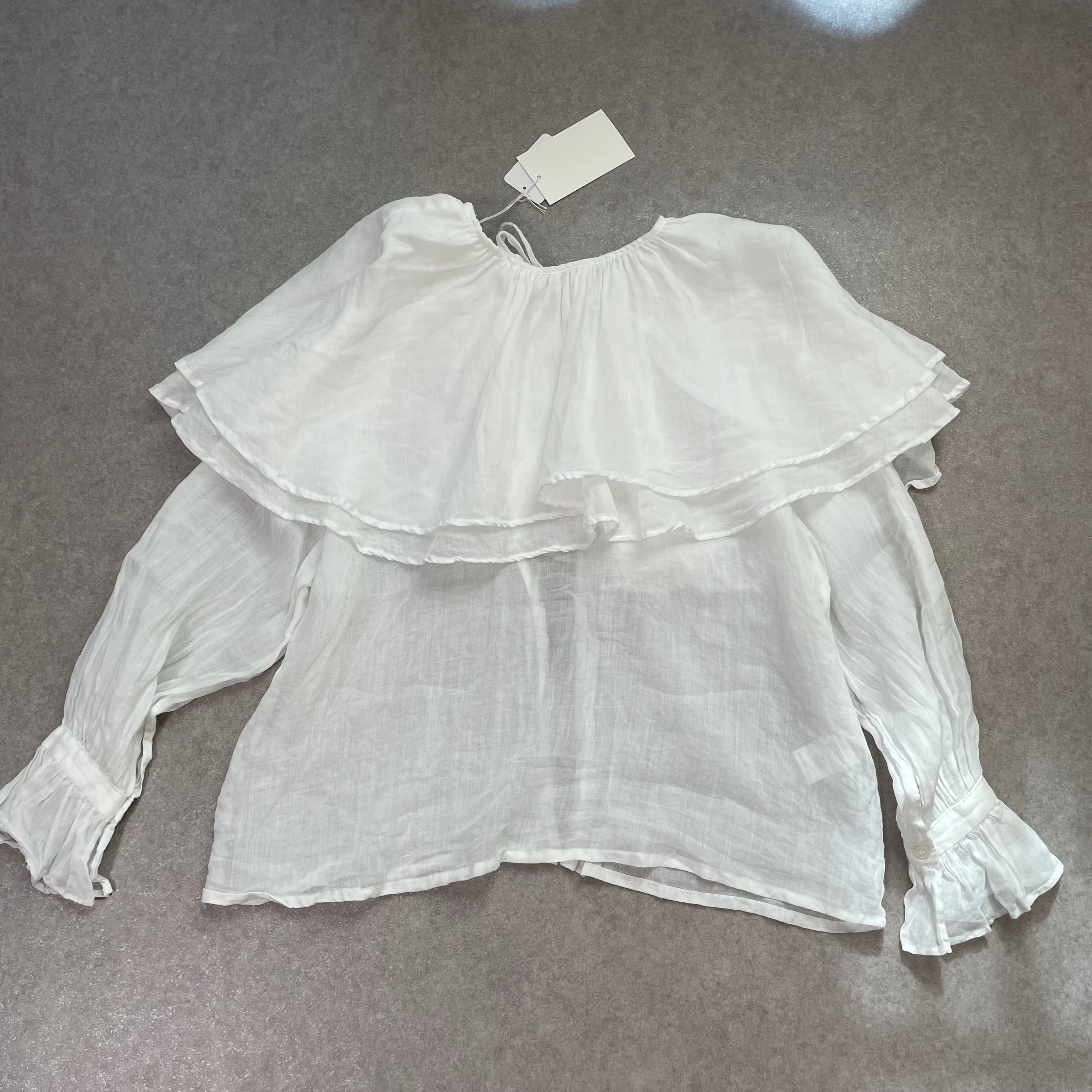 Gauze#// DOUBLE COLLAR PIERROT BLOUSE/ダブルカラーピエロブラウス