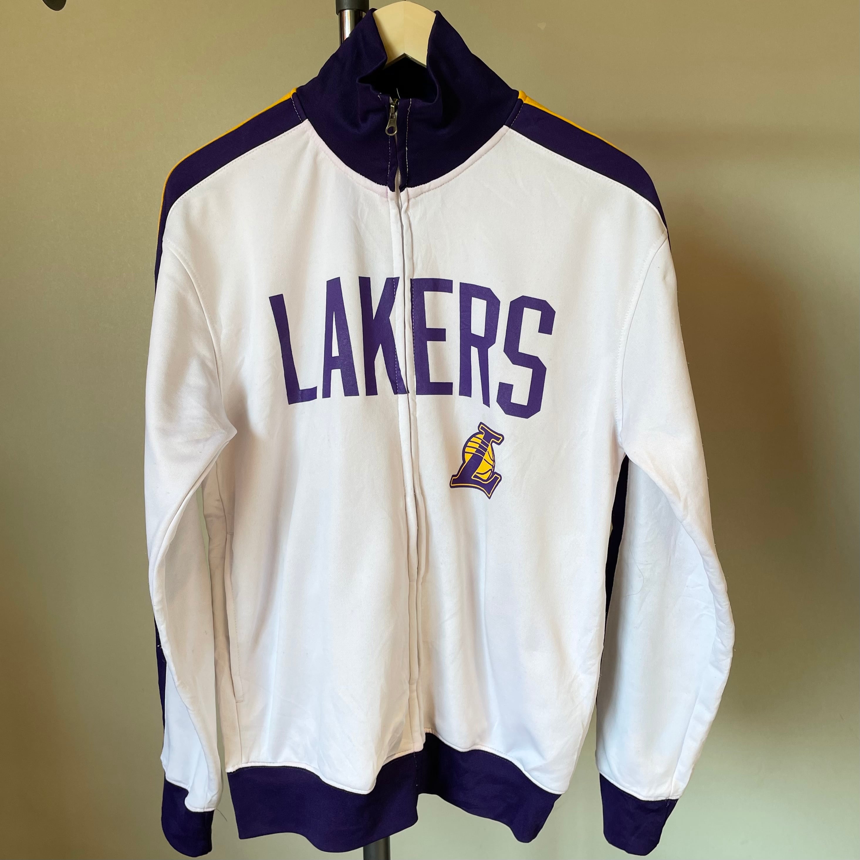 超希少デザイン！OLD PACER レイカーズ Lakers トラックジャケット