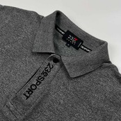 23区SPORT ニジュウサンク スポーツ 半袖 ポロシャツ サイズ 2 /メンズ/グレー/ゴルフ/オンワード樫山/日本製