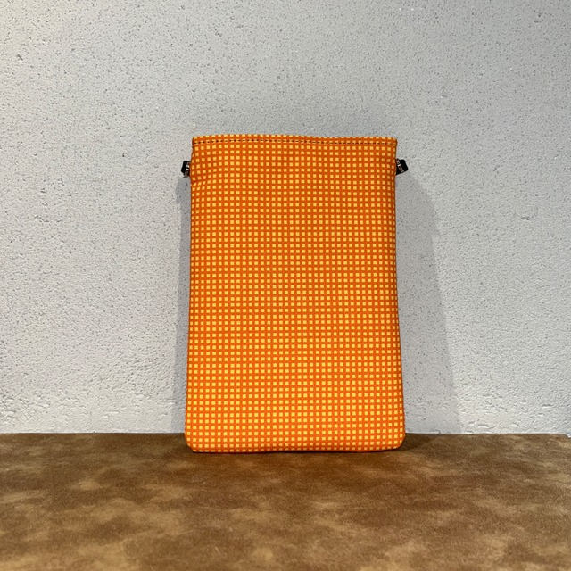 肩掛け　＃角通　黄色 × オレンジ色