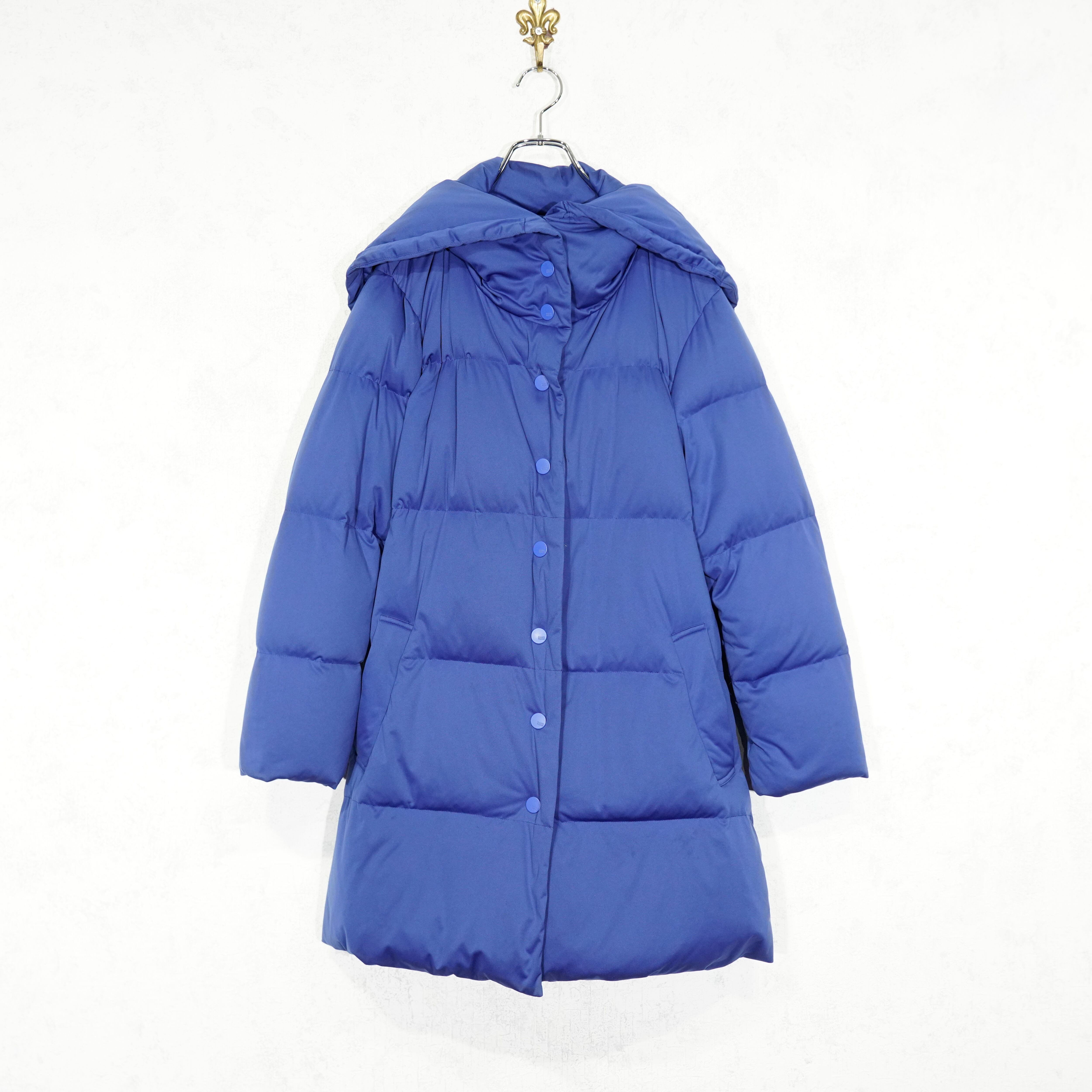 ISSEY MIYAKE PLEATS PLEASE NECK DESIGN HOODIE DOWN COAT/イッセイ 