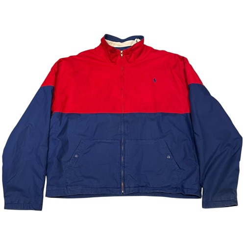 90s POLO Ralph Lauren "2-tone" cotton jacket