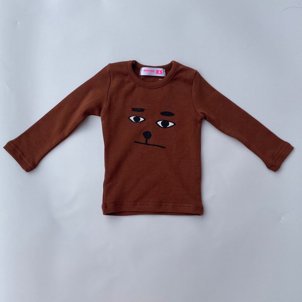 [受注生産] FACE SLIM T - Brown