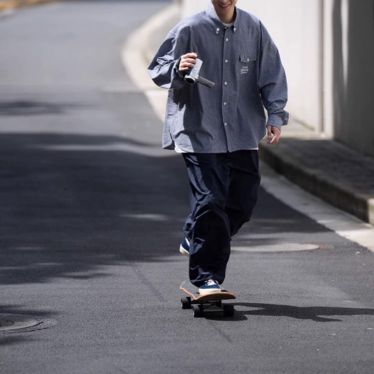 ★LOOSE CLASSIC STRIPED SHIRT　　　A0745