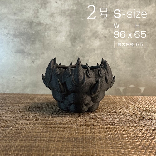 yawara_渇爪|size-S 黒色