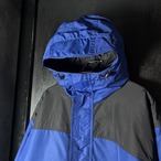90s Columbia / ナイロン アノラックパーカー フーディー / 切り替えデザイン / ハリ感ナイロン / アウトドア ヴィンテージ