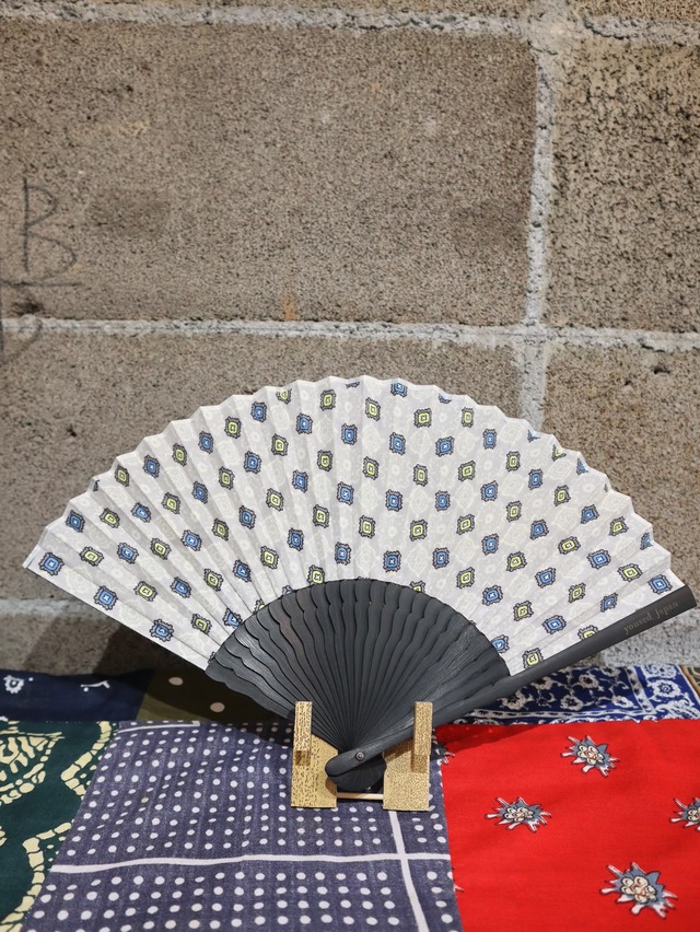 Vintage Fabric SENSU "Blue Swirl"