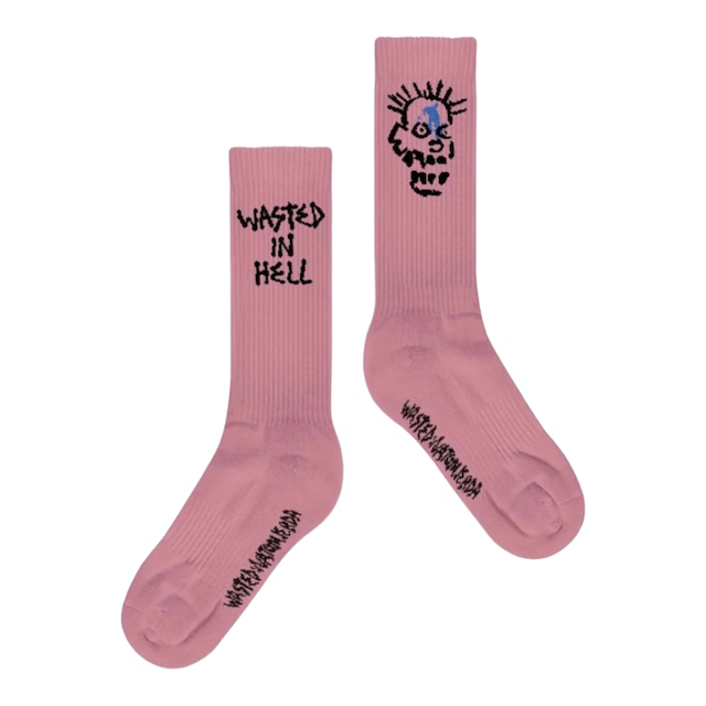 【WASTED PARIS】Socks Skull Hell