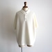 MEIAS " GIMA COTTON TACK PATTERN POLO PULL OVER / STRPO ( OFF WHITE )"