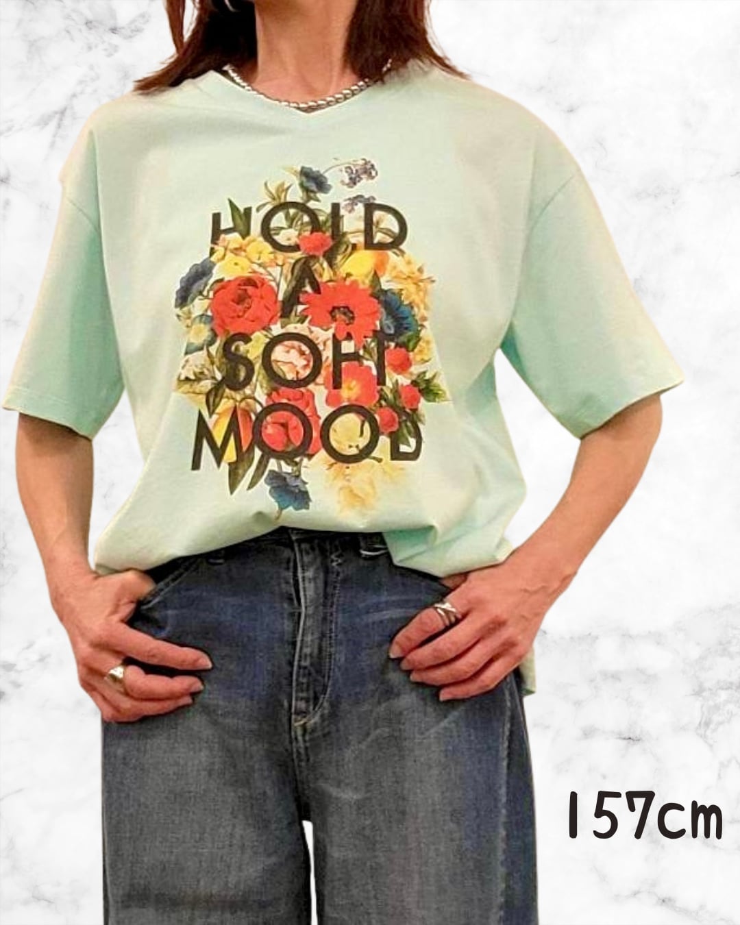 フラワーT 13416142 C.C.CROSS 5月上旬~中旬入荷予定 3月展示会