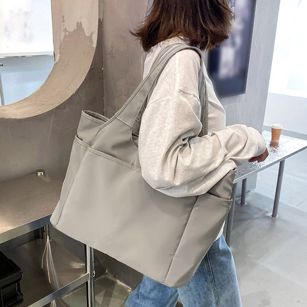 ナイロン トート バッグ レディース 大容量 通勤 通学 A4 大人 シンプル かわいい きれいめ カジュアル 肩掛け マザーズバッグ 大人可愛い 大人女子