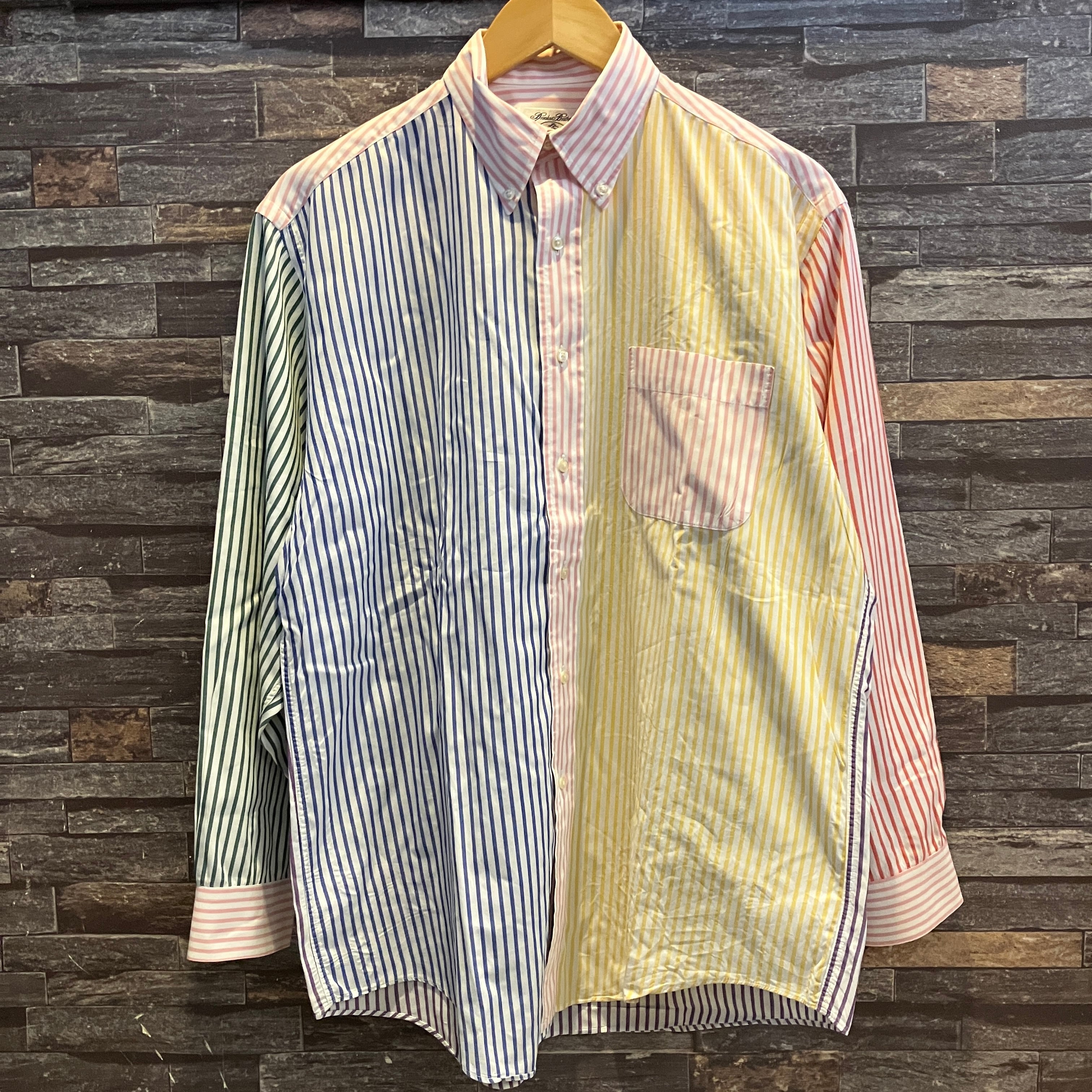 トップス 80's BrooksBrothers FUN BD SHIRT 7Button BROOKS BROTHERS B.D FUN SHIRT USA製 | safarionline
