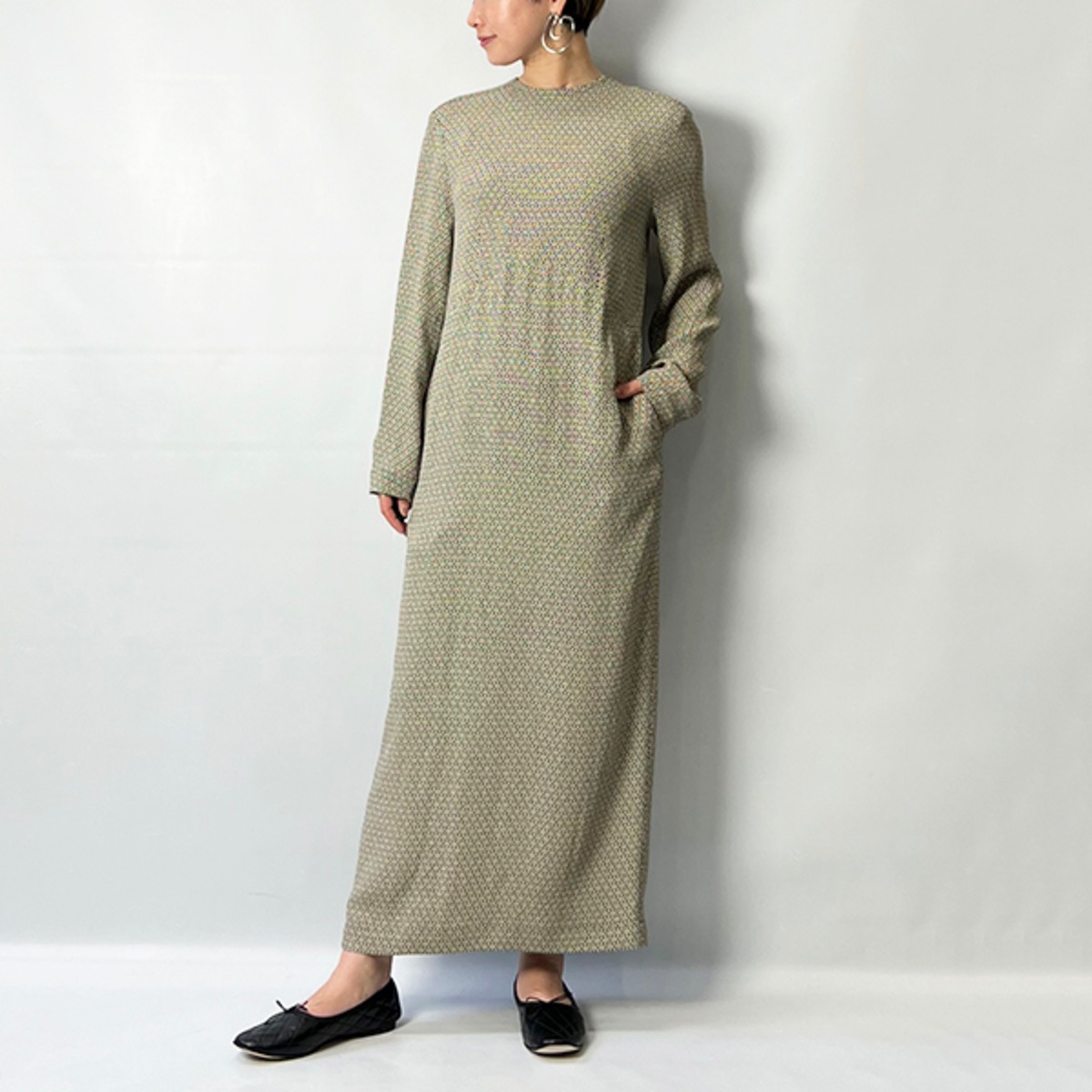 KOMON JACQUARD DRESS – Shinzone