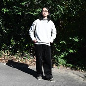 INTERIM(インテリム)ヴァージンウール主体のブークレツイードシャツジャケット