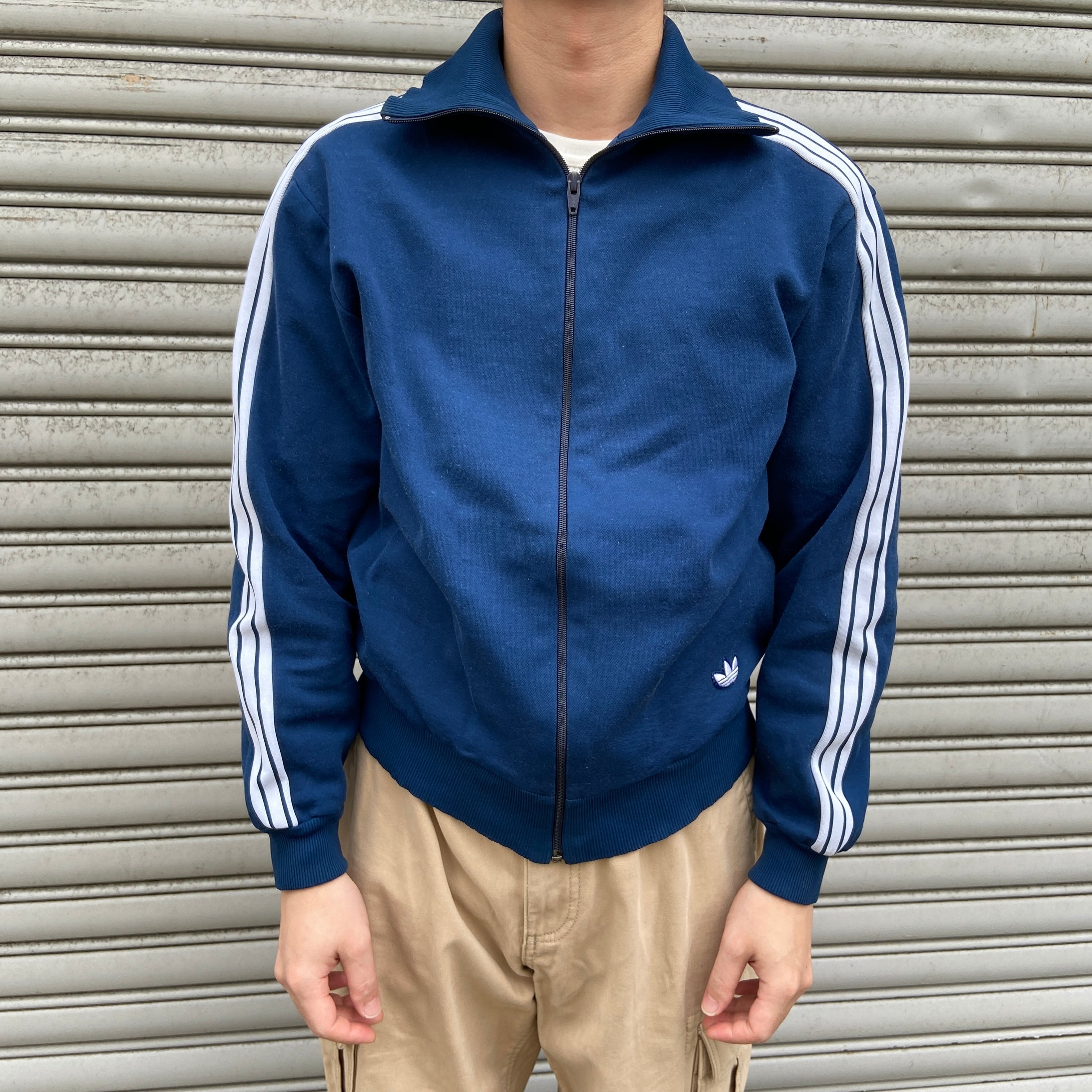 70s 80s adidas デサント トラックジャケット ジャージ 西ドイツ 