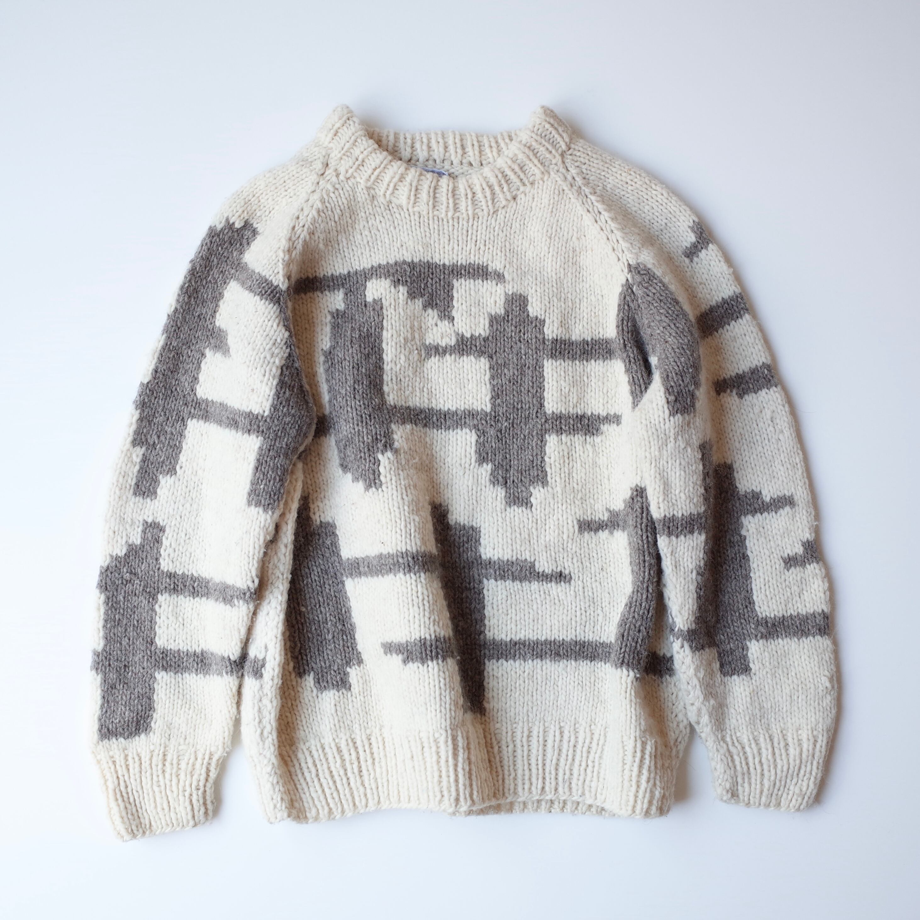 Ecuador hand knit sweater