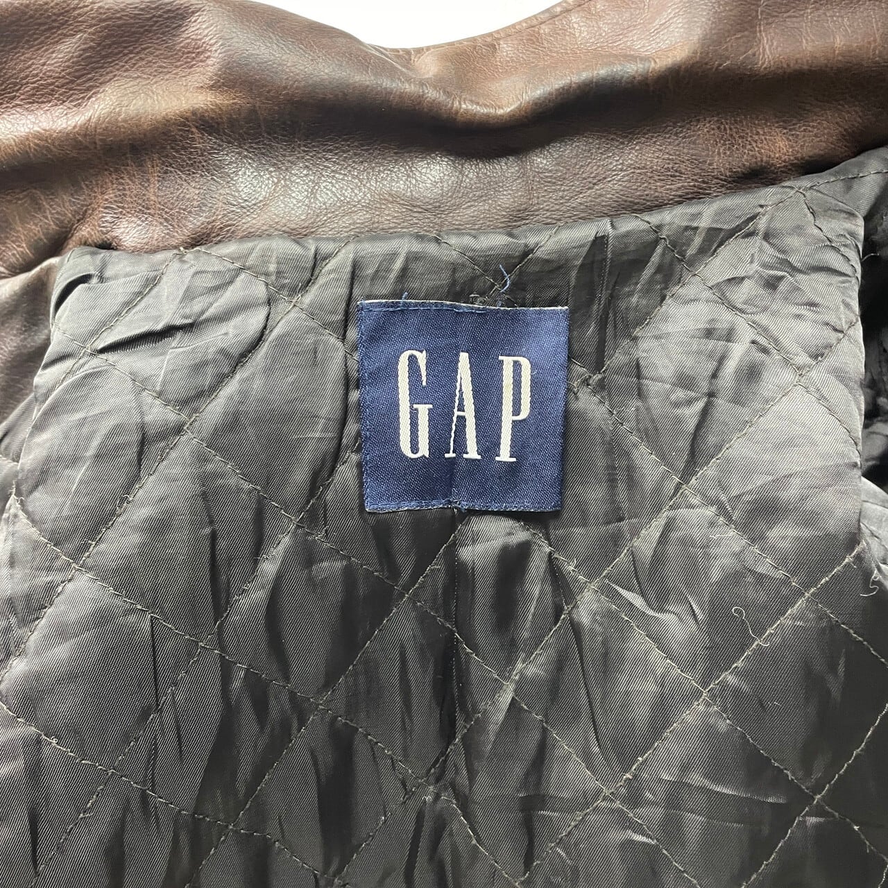 90年代 OLD GAP オールドギャップ レザージャケット メンズL相当 古着