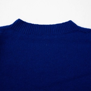 リネン RINEN 2/15ウール天竺編み(ホールガーメント) クルーネック(R17580)全4色