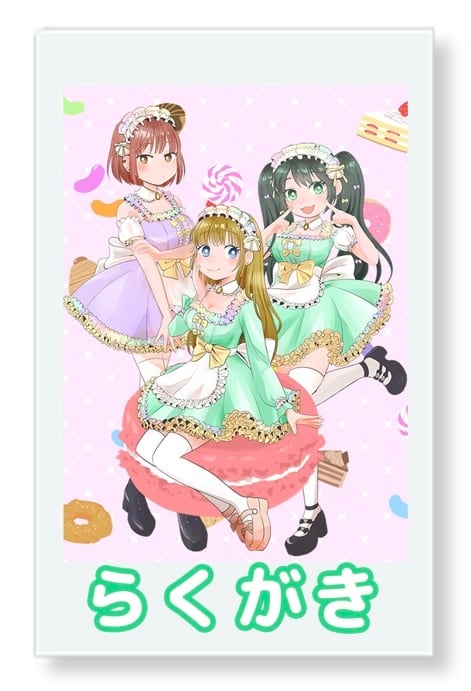 取置きチェキ 両面落書き有り | 虹色fairies cafe