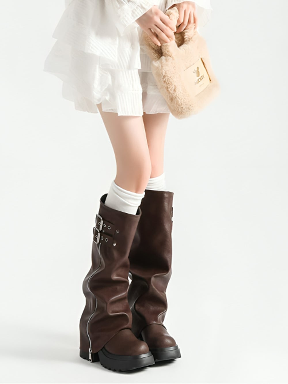 アナザーエディションオールドマネークラシックロングブーツ | 韓国