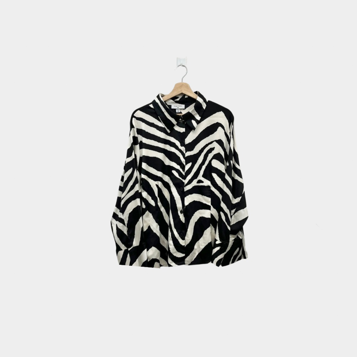 zebra pattern shirt Hype