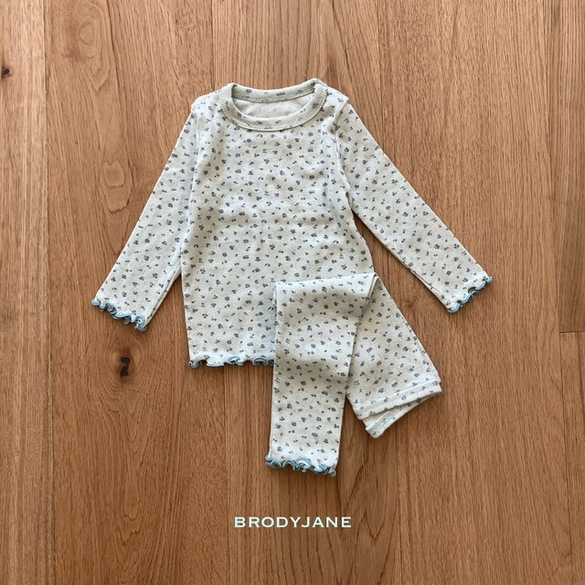 【取寄】brodyjane｜pistachio set｜ピスタチオ上下セット｜S-M｜baby｜26 autumn