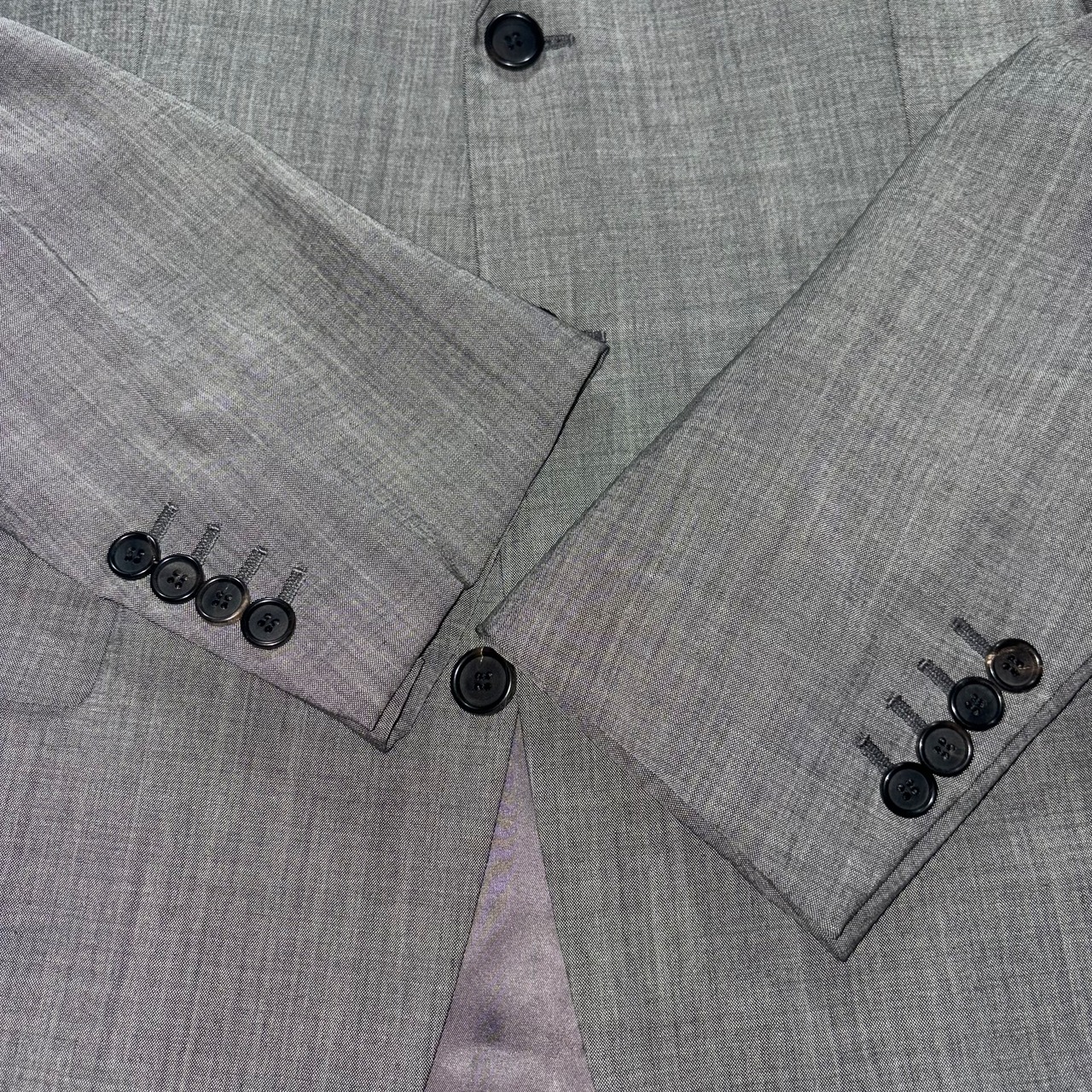 PRADA light gray single suits set-up