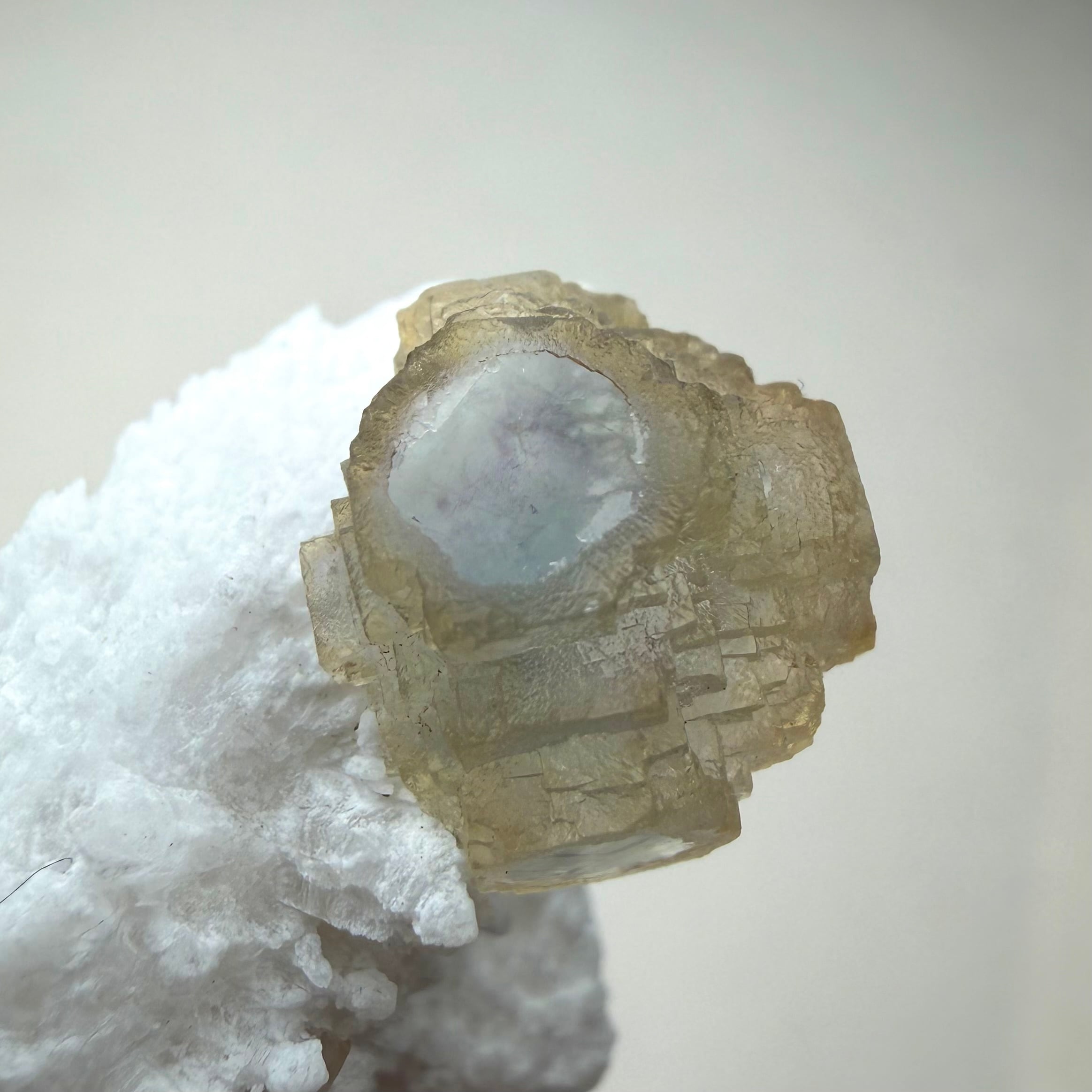 フローライト / クォーツ【Fluorite on Quartz】中国産 | PEANUTS MINERALS