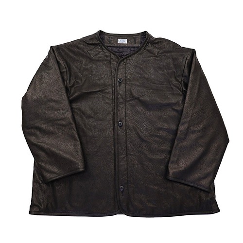 C-WORKS(シーワークス)～"Lin" Leather Liner Jacket Black～