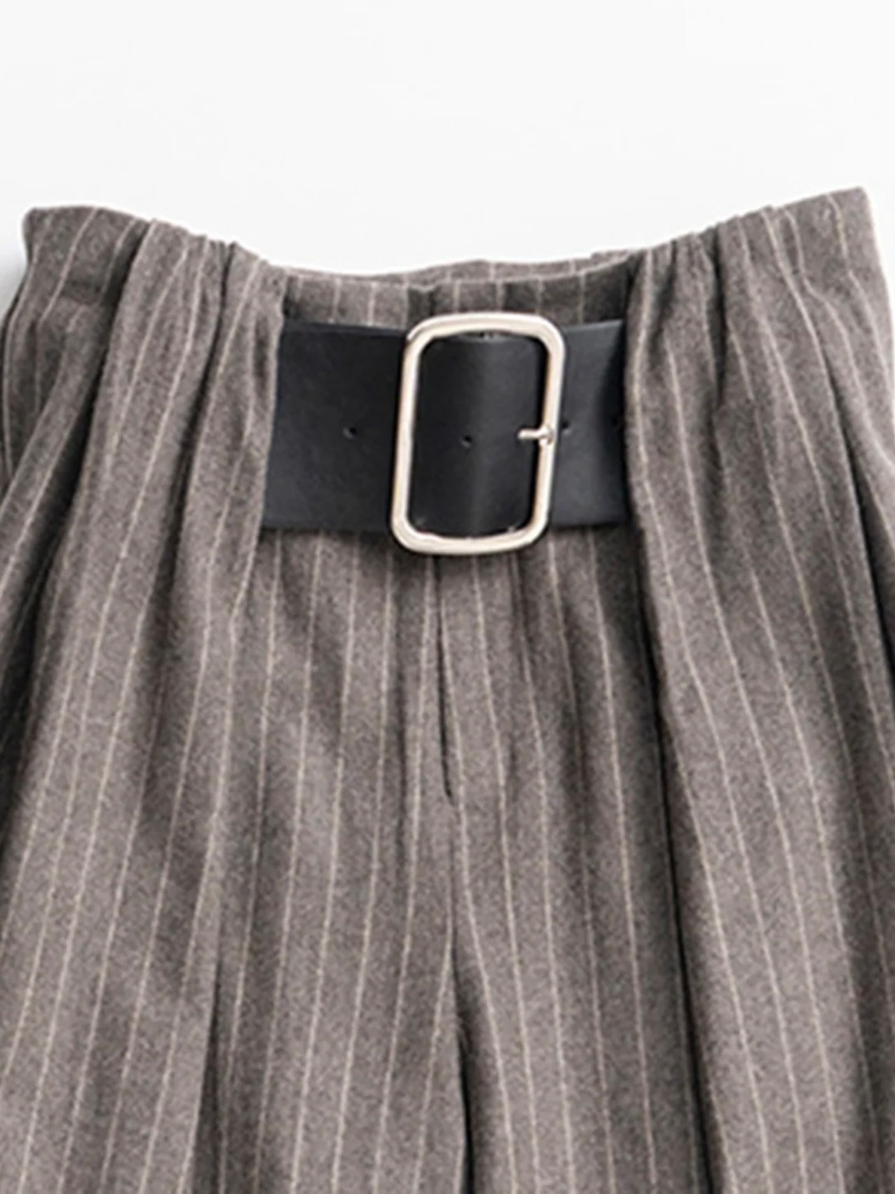【26AW】PRANK PROJECT プランクプロジェクト / パンツ / High-Waist Belt Stripe Pants - 3