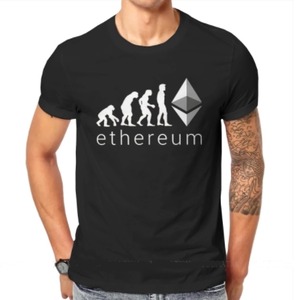 Tシャツ（evolution）　ETH　Ethereum　　ETH01-002